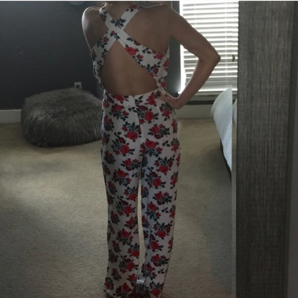 Free People Rose jumpsuit